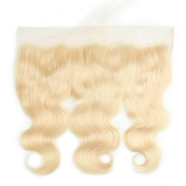 Lace closures and Lace Frontals: Body Wave, Straight, Blonde (613)
